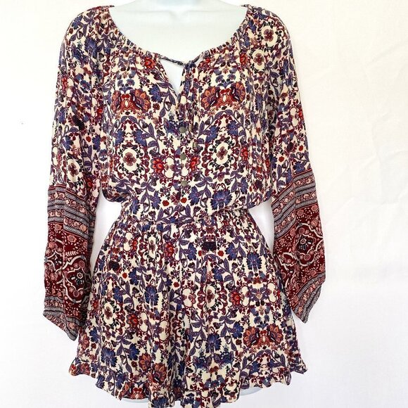 One Piece Floral Jumpsuit/Romper - Picture 1 of 16